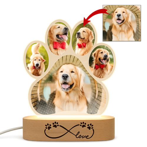 Lampara Personalizada de Perro