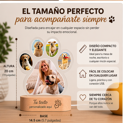 Lampara Personalizada de Perro
